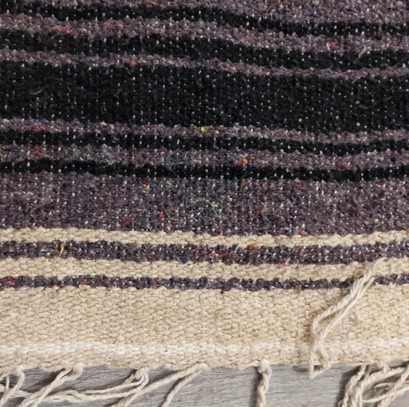 Woven Western Blanket Throw 4x6 - Picture 4 of 6